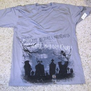 Nightmare before christmas t shirt size Medium